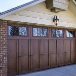 wood garage door boise