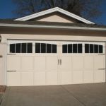 Tan Garage Door