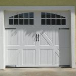 White Barn Garage Door