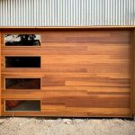 Wood Garage Door Install