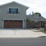 Wooden Glass Garage Door